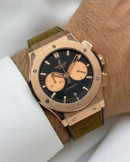 Hublot watch for men 
good quality 
180 dhs✅

Zain59
♥️♥️♥️