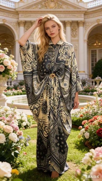 Silk dress free size. 
M—4XL all can wear
130 dhs✅

Zain295
♥️♥️♥️