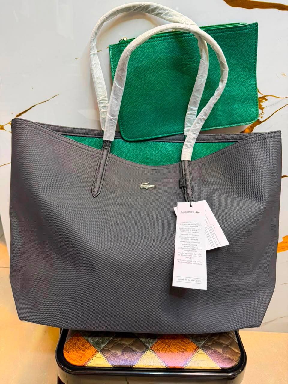 Lacoste
75 dhs✅

Zain07
♥️♥️♥️