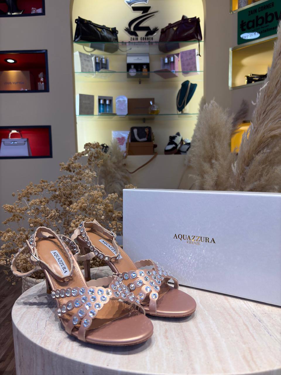 Aquazzura 
Size 36-41
120 dhs💛

Zain146
♥️♥️♥️