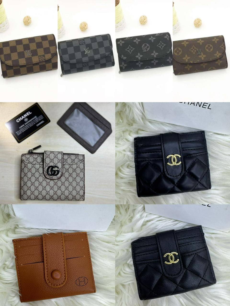 Brand wallets
multifunction
Size : 14 * 9 * 3 cm
30 dhs✅

Zain115
♥️♥️♥️