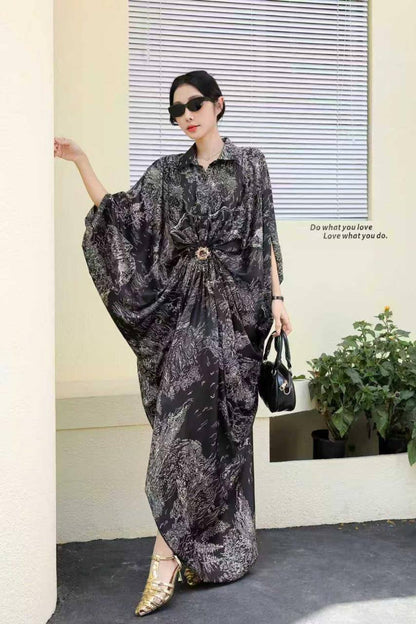 Silk dress free size. 
M—4XL all can wear
130 dhs✅

Zain295
♥️♥️♥️
