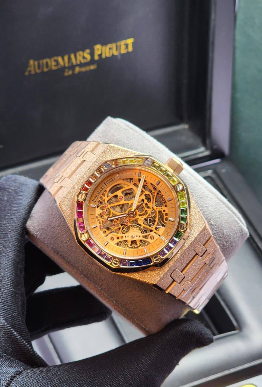 Ap watch 
for men 
good quality 
automatic
350 dhs🪙💕

Zain59
♥️♥️♥️