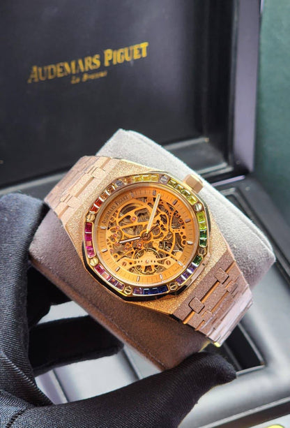 Ap watch 
for men 
good quality 
automatic
350 dhs🪙💕

Zain59
♥️♥️♥️