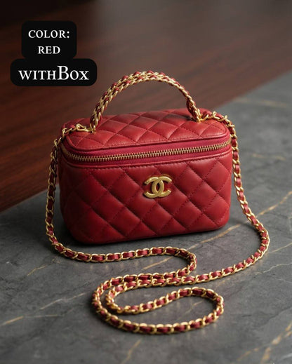 Chanel ᴠᴀɴɪᴛʏ ᴛᴏᴘ ʜᴀɴᴅʟᴇ
ᴍɪʀʀᴏʀ ɪɴsɪᴅᴇ
ᴡɪᴛʜʙᴏx
ʟᴇᴀᴛʜᴇʀ
sɪᴢᴇ:18ᴄᴍ
100 dhs✅

Zain56
♥️♥️♥️