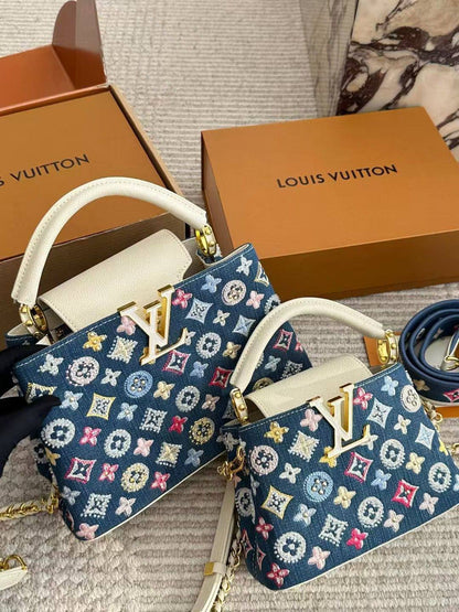 LV 
Master
#27cm 370 dhs❣️
#22cm 350 dhs❣️

Zain228
♥️♥️♥️