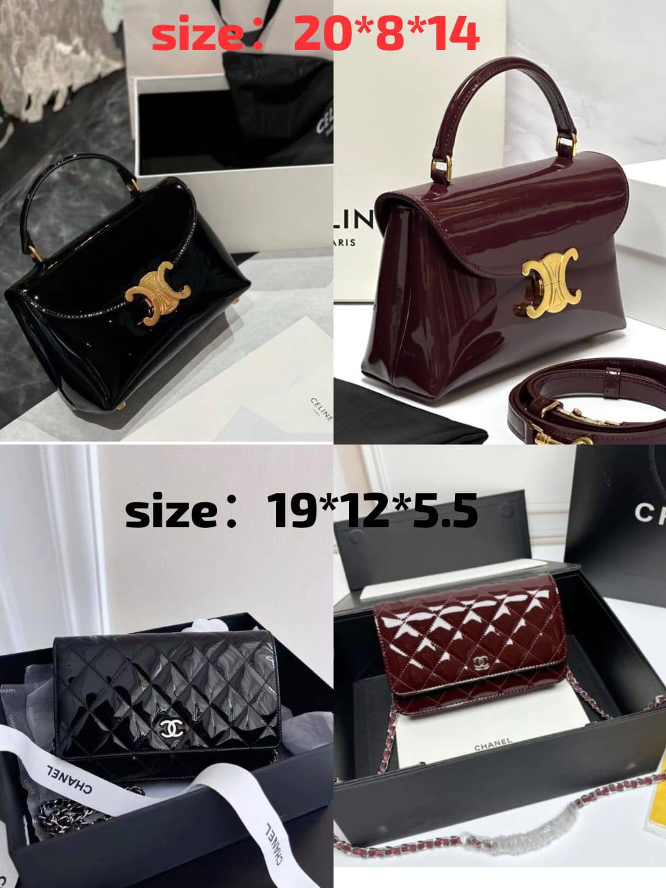 Celine - Chanel
90 dhs🪙🌨️
with box
🎁🎁🎁

high quality

Zain07
♥️♥️♥️