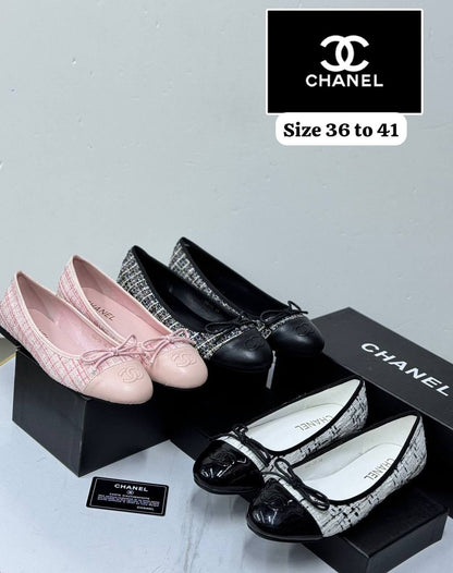 Chanel
𝗕𝗔𝗟𝗟𝗘𝗥𝗜𝗡𝗔 𝗦𝗛𝗢𝗘𝗦
💯high quality
Size 36-37-38-39-40-41
105 dhs🇦🇪

Zain86
♥️♥️♥️