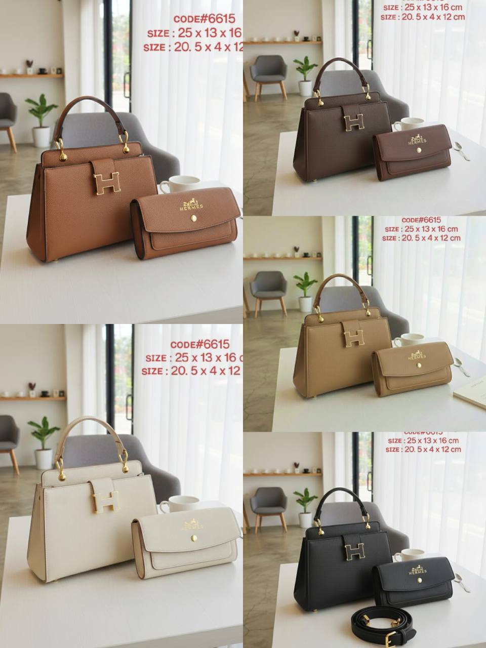 HERMES 2ɴ1 ʙᴀɢ
ᴛᴏᴘ ʜᴀɴᴅ ʙᴀɢ
ᴡɪᴛʜ ʟᴏɴɢ ᴡᴀʟʟᴇᴛ
ʜᴀs ʟᴏɴɢ ʙᴇʟᴛ sᴛʀᴀᴘ
ɢᴏʟᴅ ʜᴀʀᴅᴡᴀʀᴇ
sɪᴢᴇ : 25 cm

75 dhs💓

Zain31