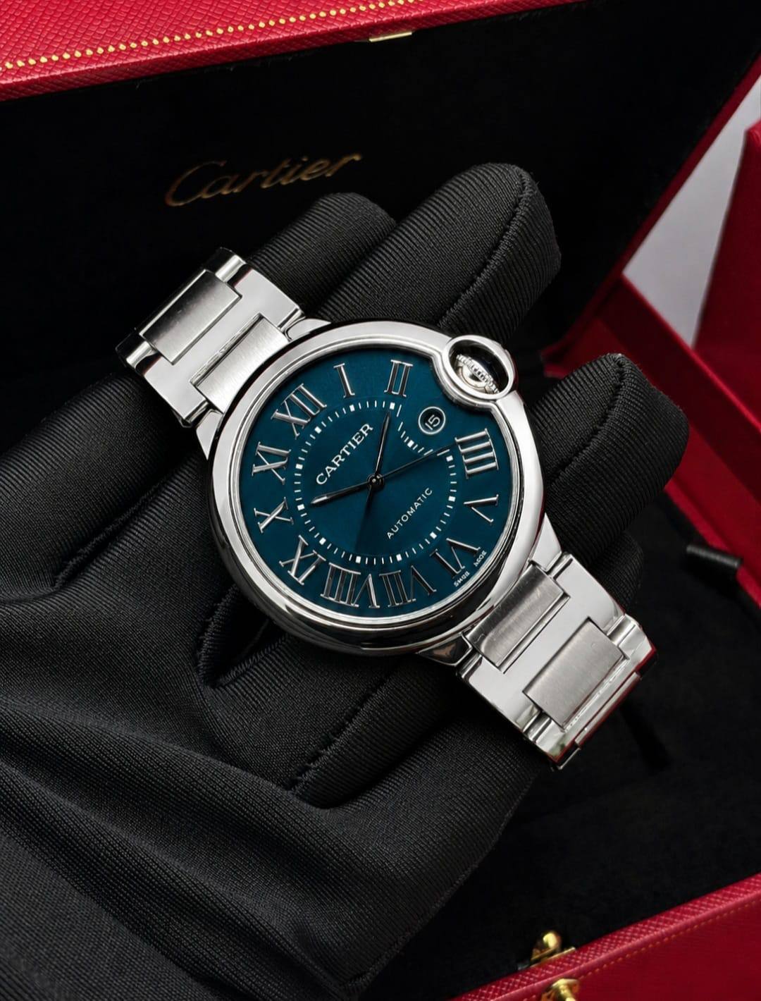 Cartier 

watch for men 

good quality 
automatic 

260 dhs🇦🇪🇦🇪
( size 41mm)

Zain59
♥️♥️♥️