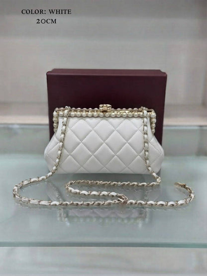 Chanel ᴄʟᴜᴛᴄʜ ᴘᴇᴀʀʟʏ ʙᴀɢ
ᴅᴇsɪɢɴ ɪᴍɪᴛᴀᴛɪᴏɴ ᴘᴇᴀʀʟ ᴇʟᴇɢᴀɴᴄᴇ
ɢᴏʟᴅʜᴀʀᴅᴡᴀʀᴇ ʟᴏɴɢ sʟɪɴɢ
ᴄʟᴏsᴜʀᴇ sᴇᴄᴜʀᴇ ᴛᴏᴘ ғᴀsᴛᴇɴɪɴɢ
ᴡɪᴛʜʙᴏx
sᴏғᴛ ᴛᴇxᴛᴜʀᴇ ᴏғ ʟᴀᴍʙsᴋɪɴ ᴍᴀᴛᴇʀɪᴀʟ
sɪᴢᴇ:20ᴄᴍ
120 dhs🇦🇪🇦🇪

Zain56
♥️♥️♥️