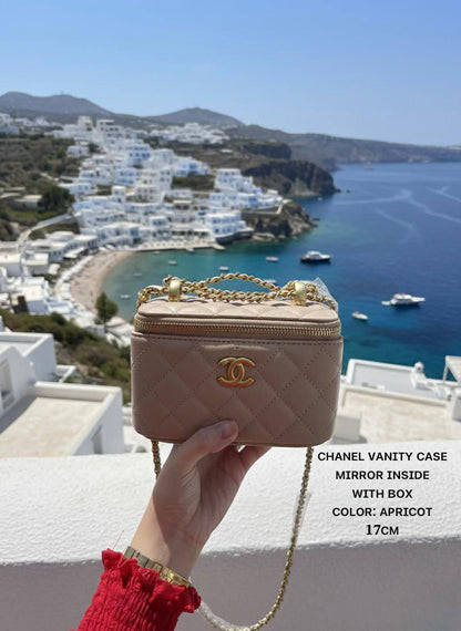 Chanel ᴠᴀɴɪᴛʏ ᴄᴀsᴇ
ᴍɪʀʀᴏʀ ɪɴsɪᴅᴇ
ᴡɪᴛʜʙᴏx
🎁🎁🎁

ʟᴀᴍʙsᴋɪɴ
sɪᴢᴇ:𝟏𝟕ᴄᴍ
100 dhs✅

Zain56
♥️♥️♥️