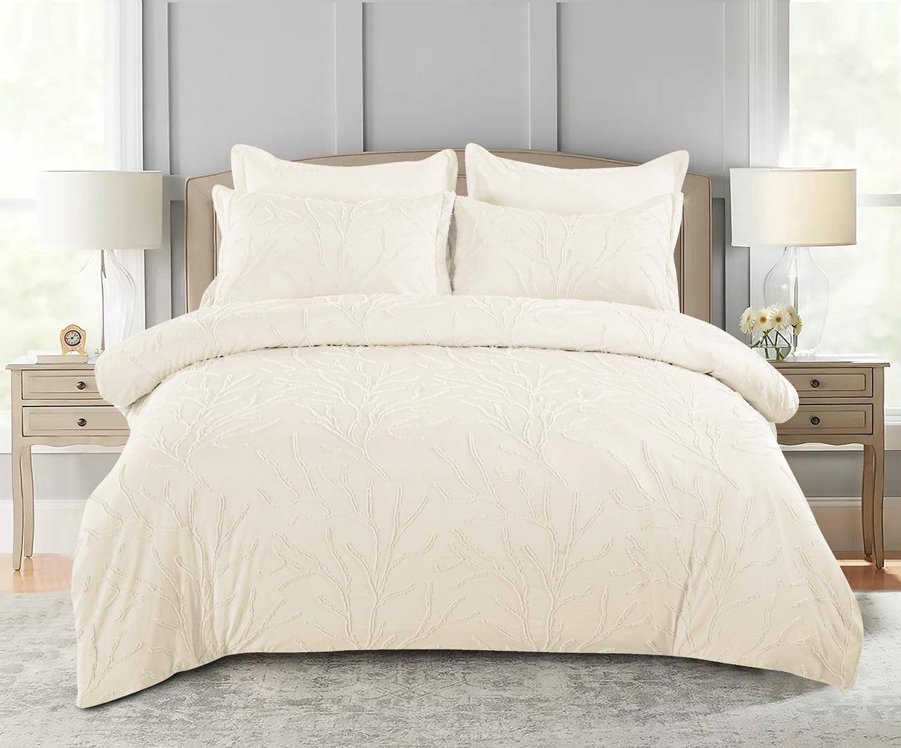 New collection 💥💥💥
Normal 
Embroidered 
Comfort set 
King size comfort 6pcs set 
140 dhs🪙🌨️

Zain99
♥️♥️♥️