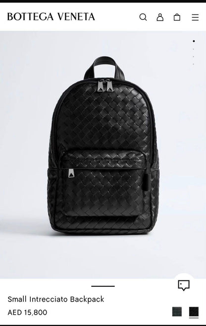 NEW COLLECTION 
BOTTEGA VENETA
Small Intrecciato Backpack
Premium quality
WITH ORIGINAL PACKAGING

For Price 👇 WhatsApp✅
0568585901 
0507557372
0552275751 Owner Zain 👌

Zain320
♥️♥️♥️