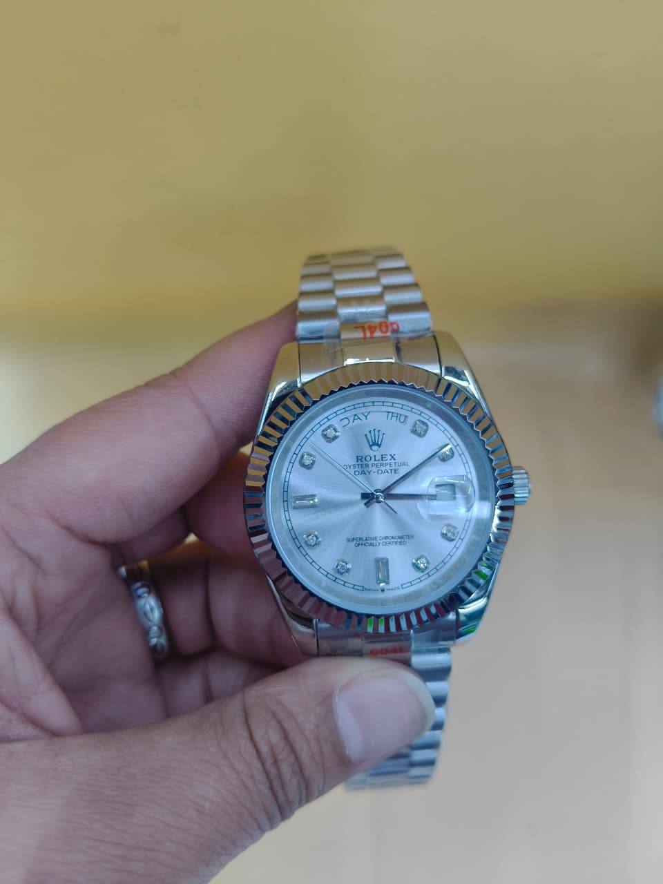 Rolex 
automatic
 for mens
230 dhs✅

Zain25
♥️♥️♥️