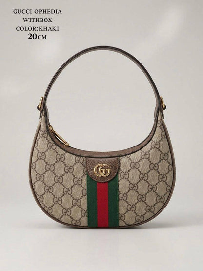 Gucci ᴏᴘʜᴇᴅɪᴀ sʜᴏᴜᴅᴇʀ ʙᴀɢ
ʟᴏɴɢ sᴛʀᴀᴘ/ ʟᴏɴɢ ɢᴏʟᴅ ᴄʜᴀɪɴ
ᴡɪᴛʜʙᴏx
ʟᴇᴀᴛʜᴇʀ
sɪᴢᴇ:𝟐𝟎ᴄᴍ
120 dhs💓

Zain56
♥️♥️♥️