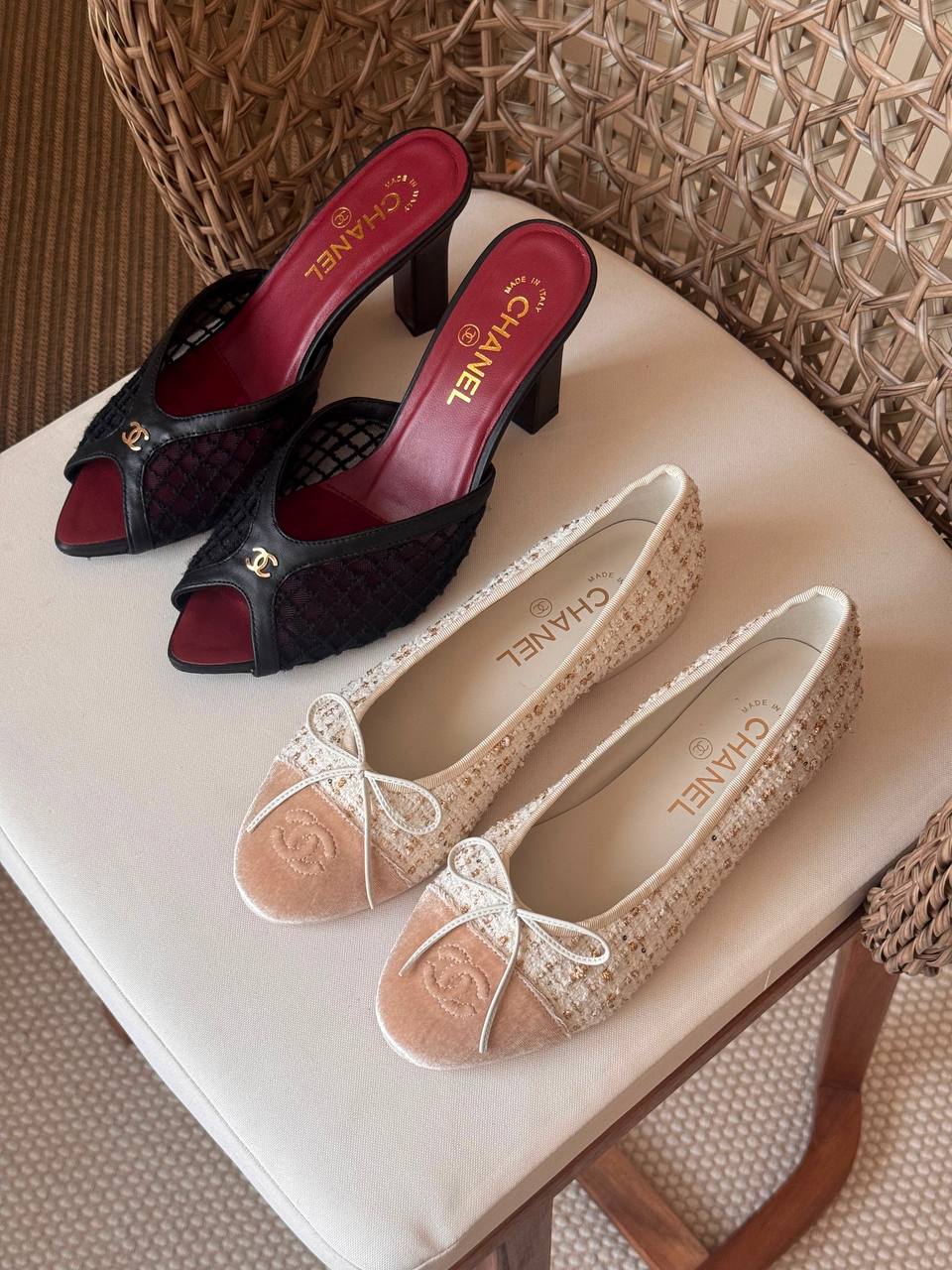 🩶✨ CHANEL ✨🩶
🤩 Available New Arrival 🤩
😍😍 Super Master Quality 😍😍
👠 Size: 36 to 41
💎 Premium Quality
450 dhs✅

Zain198
♥️♥️♥️