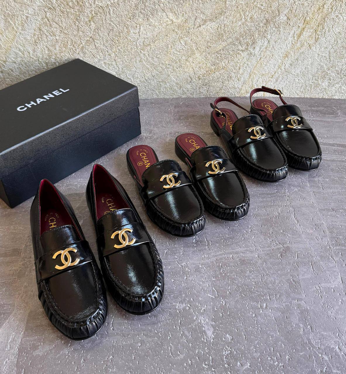 CHANEL 💫😍
SuperMaster Quality 💯
490 dhs💓
Size: 36-41 💥

Zain171
♥️♥️♥️
