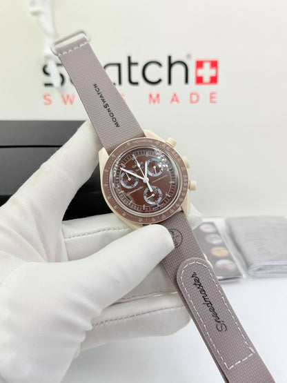 Moon swatch 

with original box 
85 dhs🇦🇪🇦🇪

Zain85 
♥️♥️♥️