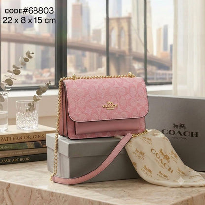 Coach ᴋʟᴀʀᴇ
sʜᴏᴜʟᴅᴇʀ & ᴄʀᴏssʙᴀɢ
sɪɢɴᴀᴛᴜʀᴇ ᴄᴀɴᴠᴀs ᴅᴇsɪɢɴ
ɢᴏʟᴅ ʜᴀʀᴅᴡᴀʀᴇ
sɪᴢᴇ : 22 cm
ᴡɪᴛʜ BOX

75 dhs🇦🇪🇦🇪

Zain31
♥️♥️♥️