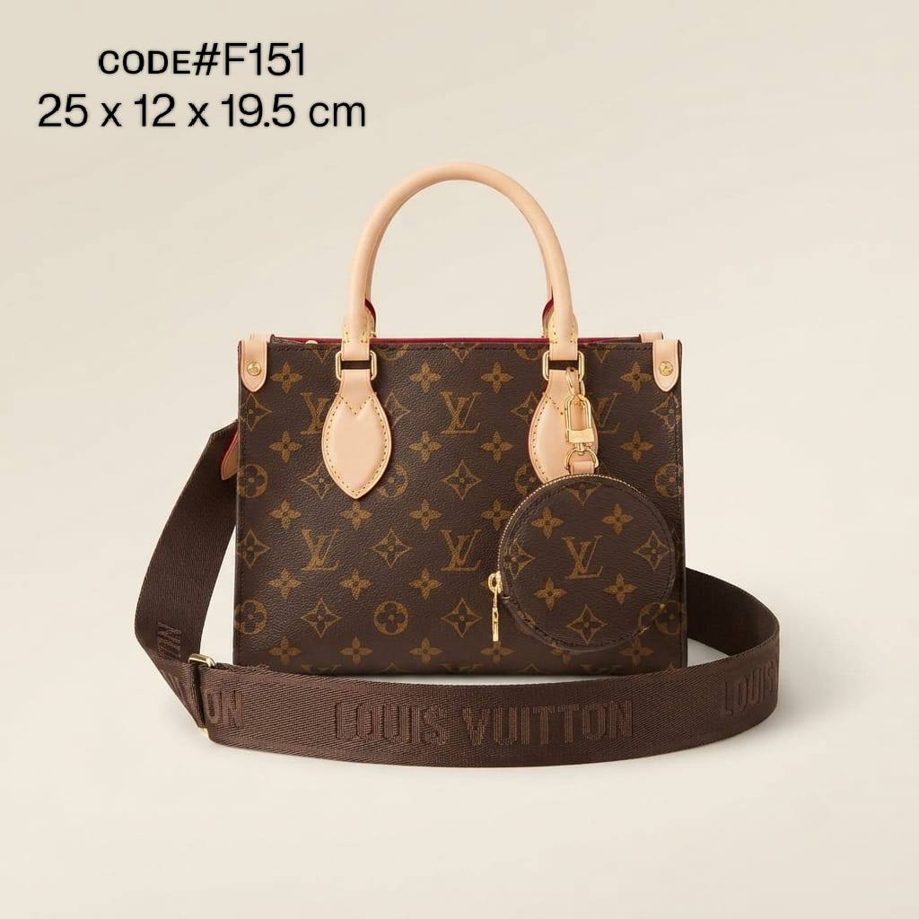 LV O.T.G.
ᴏɴ ᴛʜᴇ ɢᴏ  ᴡɪᴛʜ ᴘᴜʀsᴇ ᴢɪᴘ
ʜᴀs ᴀ ʟᴏɴɢ ᴛʀɪᴍ ʙᴇʟᴛ sᴛʀᴀᴘ
ɢᴏʟᴅ ʜᴀʀᴅᴡᴀʀᴇ
sɪᴢᴇ: 25 cm
ᴡɪᴛʜᴏᴜᴛ BOX

75 dhs💛

Zain31
♥️♥️♥️