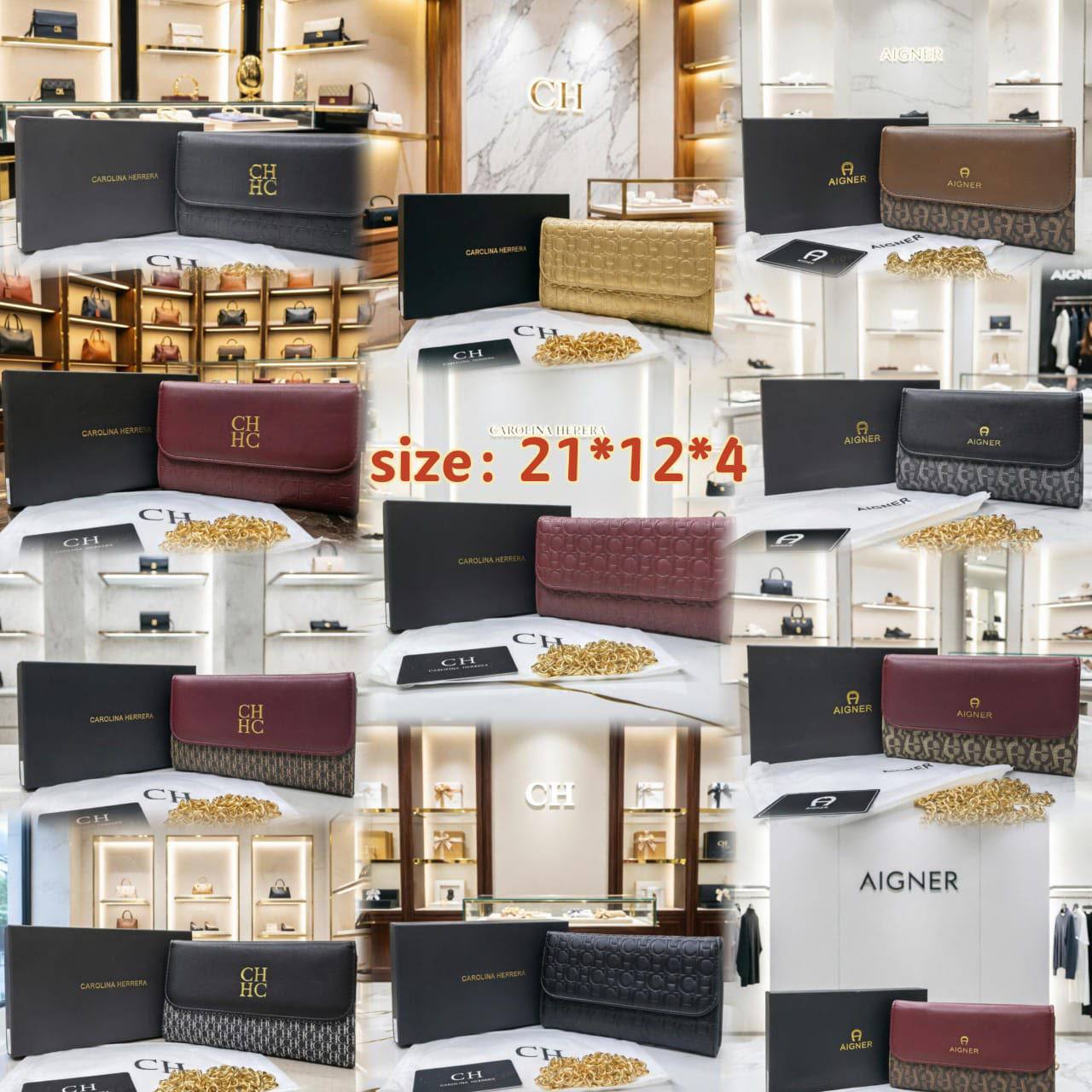 CH - Aigner
75 dhs💛
with box
Size:21*12*4

Zain07
♥️♥️♥️