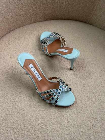 Aquazzura
𝑨𝑨𝑨 𝑸𝑼𝑨𝑳𝑰𝑻𝒀
𝑺𝑰𝒁𝑬 {36 𝒕𝒐 42}
𝑯𝑬𝑬𝑳 8.5 𝑪𝑴
490 dhs🇦🇪

Zain81
♥️♥️♥️