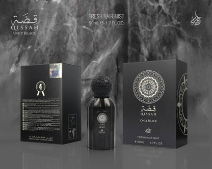 qissa hair spray 
40 dhs🪙🖤

Zain60
🌸🌸🌸