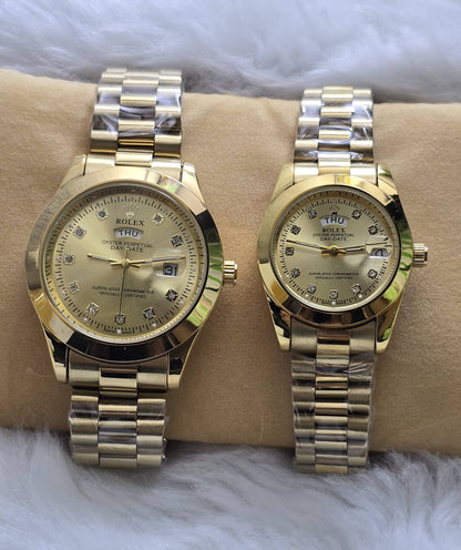Rolex couple set
105 dhs❣️
*Battery*

Zain29
♥️♥️♥️