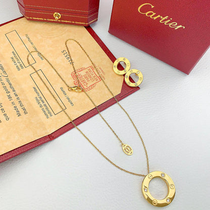 CARTIER 

MASTER
NECKLACE EARRINGS
75 dhs🇦🇪🇦🇪

WITH SMALL BOX AND PAPER BAG🎁🛍️

Zain89
♥️♥️♥️