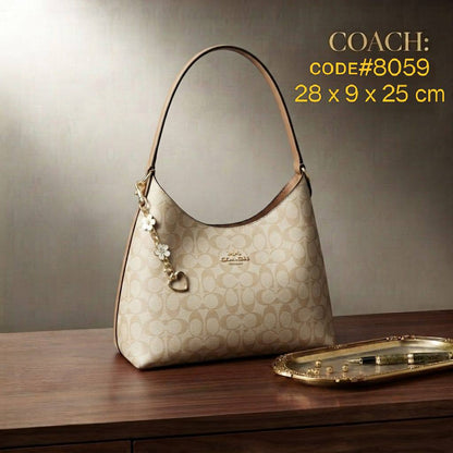 Coach ʜᴏʙᴏ sɪɢɴᴀᴛᴜʀᴇ
sʜᴏᴜʟᴅᴇʀ ʙᴀɢ
ᴡ/ ғʟᴏᴡᴇʀ ᴄʜᴀʀᴍs 🌼🌼
ɢᴏʟᴅ ʜᴀʀᴅᴡᴀʀᴇ
sɪᴢᴇ : 28 cm

75 dhs💛

Zain31
♥️♥️♥️