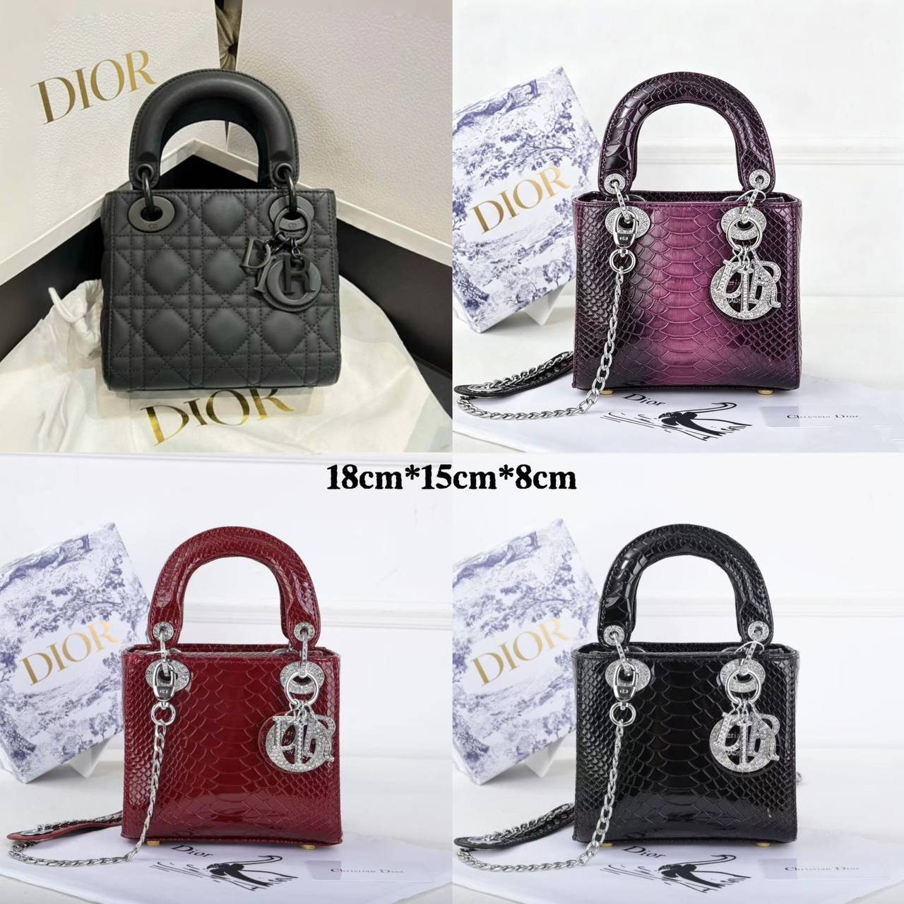 DIOR 
GOOD QUALITY
 WITH BOX 
🎁🎁🎁

120 dhs✅

Zain295
♥️♥️♥️