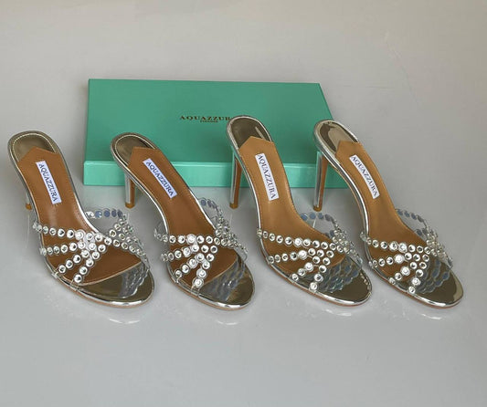 Aquazzura 
450 dhs🌺
Size 36-41

Zain198
♥️♥️♥️