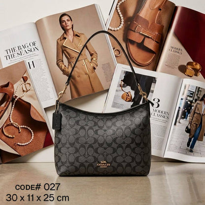 COACH ʟᴀᴜʀᴇʟ 
sʜᴏᴜʟᴅᴇʀ  ʙᴀɢ
ᴡɪᴛʜ ʟᴏɴɢ ʙᴇʟᴛ sᴛʀᴀᴘ
ɢᴏʟᴅ ʜᴀʀᴅᴡᴀʀᴇ
sɪᴢᴇ : 30 cm

70 dhs✅

Zain31
♥️♥️♥️