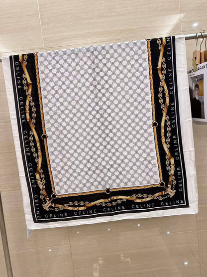 Silk scarf 
40 dhs✅

Zain93
♥️♥️♥️