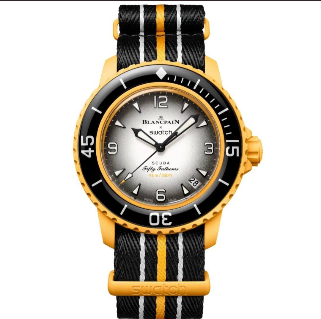 Scuba Swatch Omega 
Promotion 
75 dhs✅
with box ☑️🥰👍

Zain25
♥️♥️♥️
