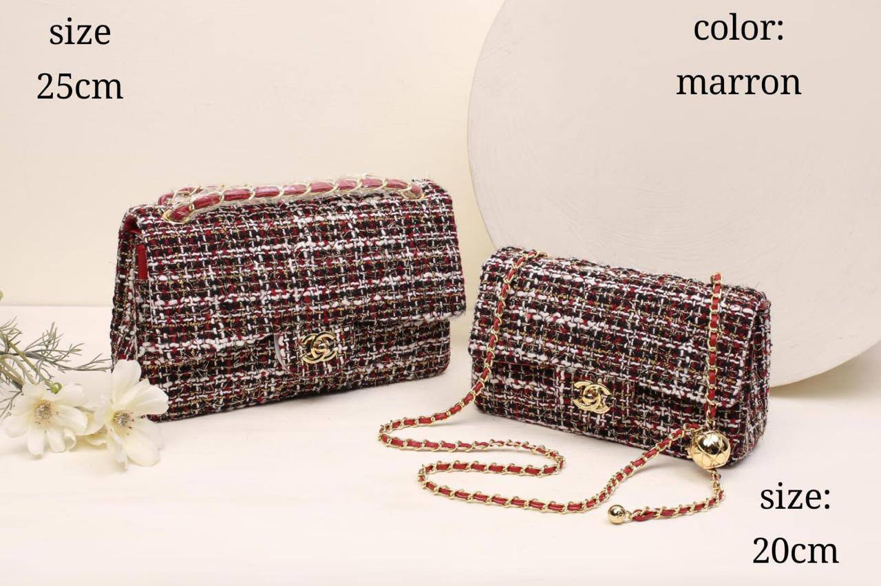 CHANEL MATELASSE ᴅᴏᴜʙʟᴇ ғʟᴀᴘ
    ғᴀʙᴜʟᴏᴜs ɢᴏʟᴅ ʜᴀʀᴅᴡᴀʀᴇ
ᴡɪᴛʜʙᴏx🎁
ϙᴜᴀʟɪᴛʏ:ᴄᴀɴᴠᴀs
sɪᴢᴇ:ᴄʜᴇᴄᴋ!!
      25ᴄᴍ 110 dhs✅
      20ᴄᴍ 100 dhs✅

Zain56
♥️♥️♥️
