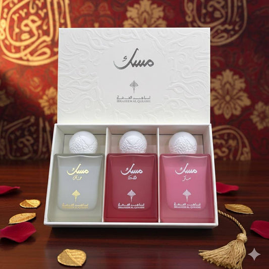 IBRAHEEM AL.QURASHI
30 ml set
50 dhs🪙

Zain60
🌸🌸🌸