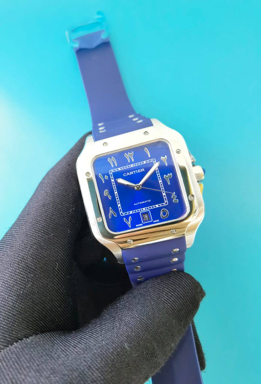 Cartier automatic 
for mens
260 dhs✅

Zain25
♥️♥️♥️