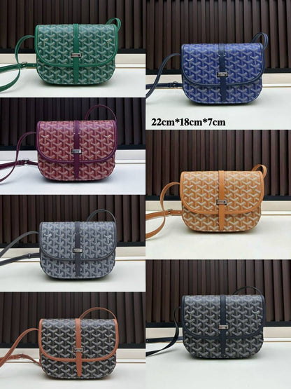 GOYARD 

SLING BAG NEW CAME 
UNISEX HIGH QUALITY 

WITH BOX 
🎁🎁🎁

110 dhs💓

Zain39
♥️♥️♥️