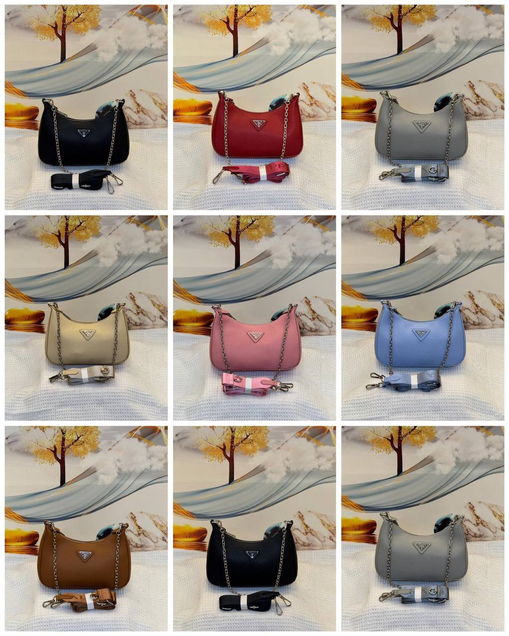Prada 
Best quality 

with box’s 
🎁🎁🎁

95 dhs✅
size 22 CM

Zain290
♥️♥️♥️