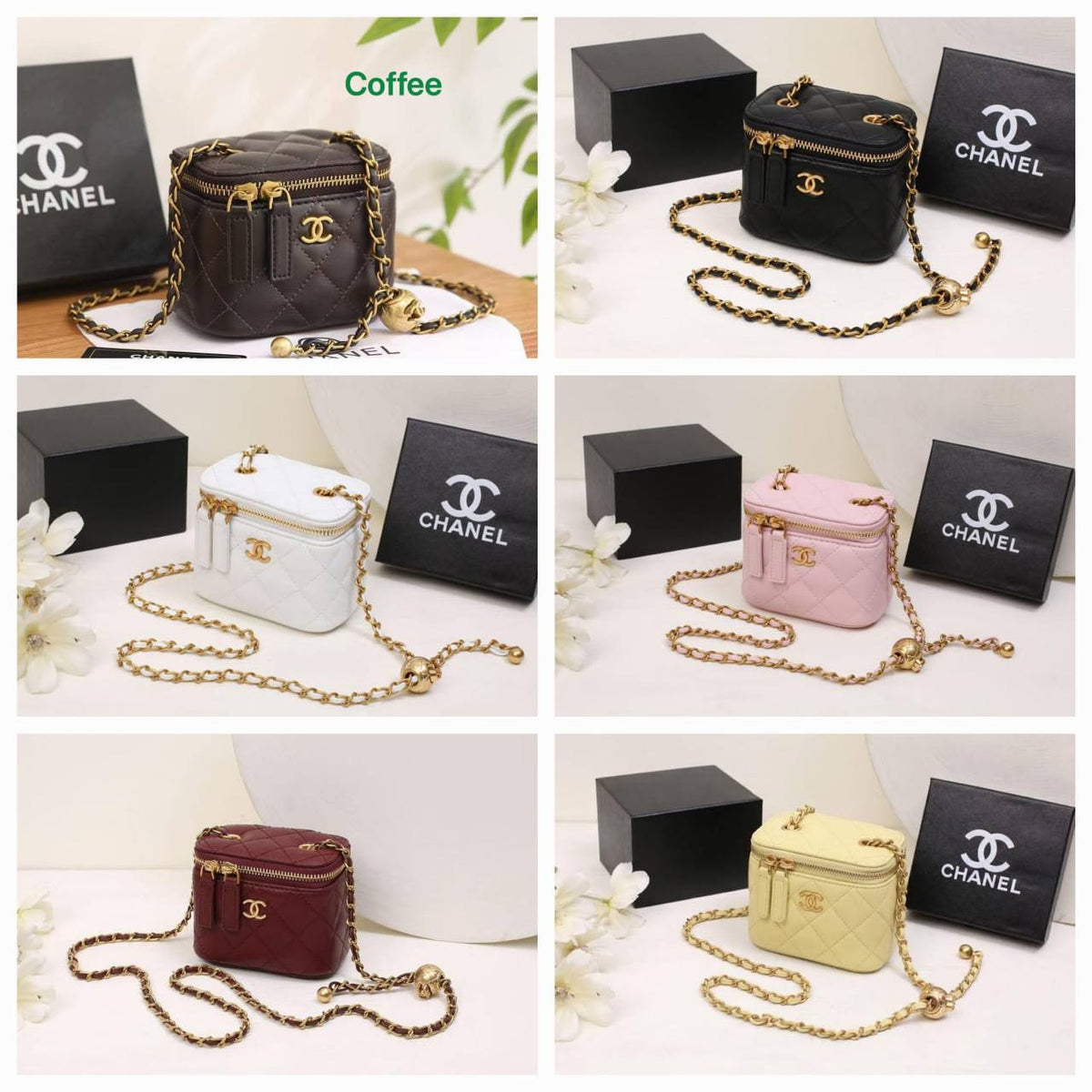 Chanel 
Mini Mekaup
Size 12cm

100 dhs🇦🇪🇦🇪

Withbox

Zain44
♥️♥️♥️