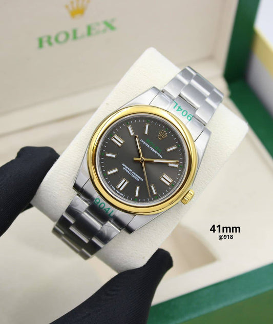 ROLEX MEN OYSTER NEW AUTOMATIC 41MM, 36MM & 31MM

230 dhs💓

Zain58
♥️♥️♥️