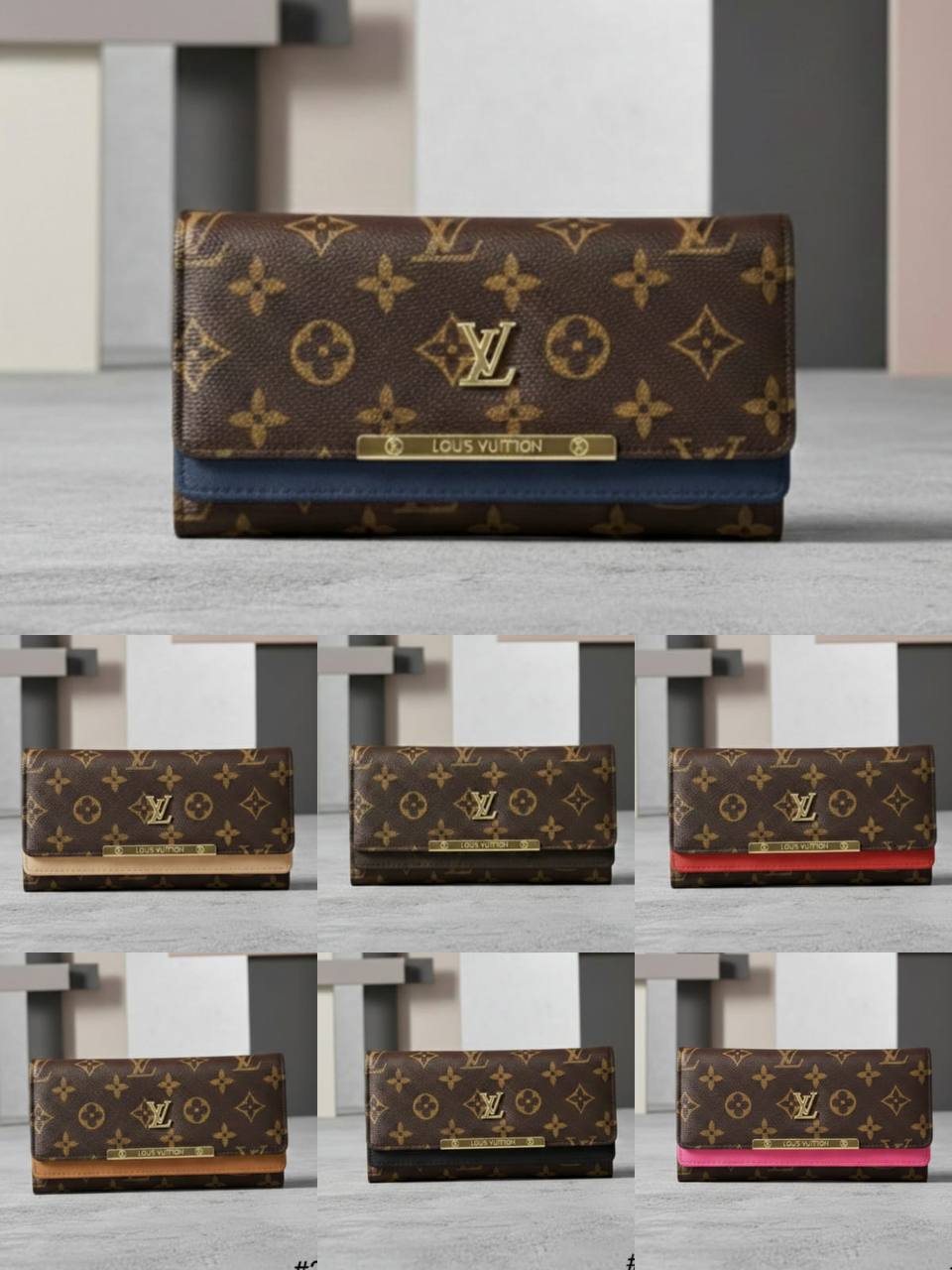 TRI-FOLD 𝗟𝗢𝗡𝗚 WALLET
WITH BOX
🎁🎁🎁

30 dhs💓

Zain31
♥️♥️♥️
