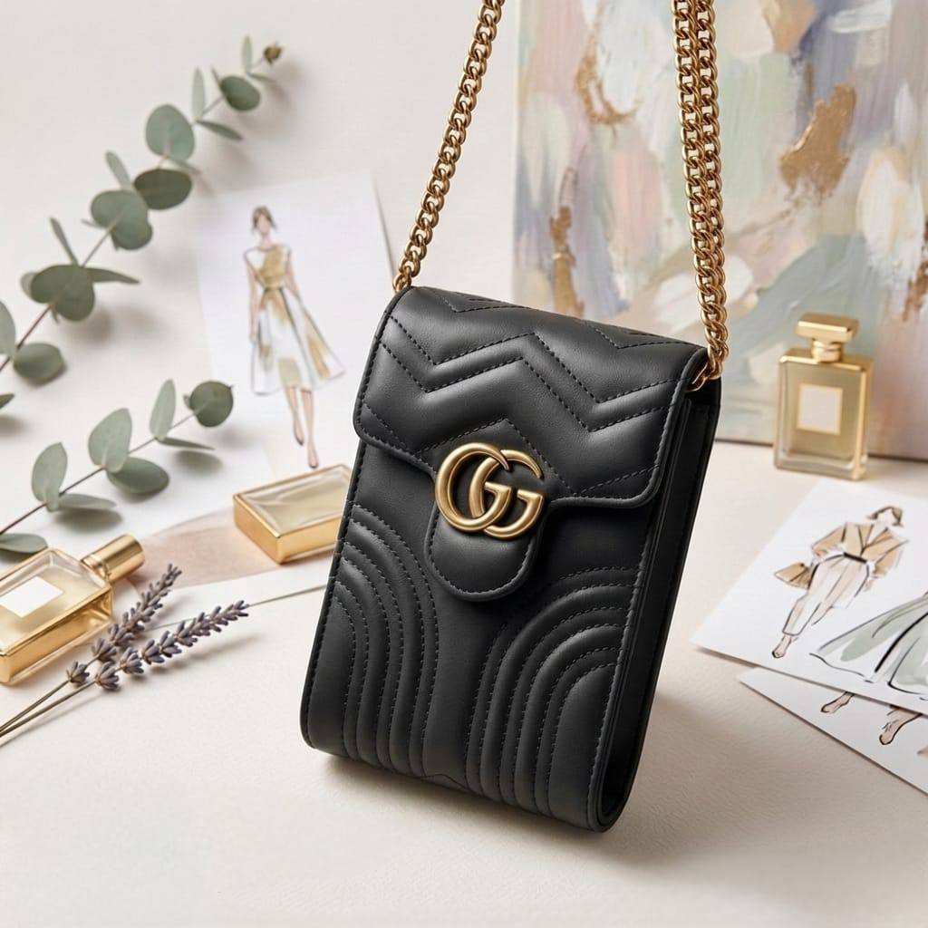 GUCCI ᴘʜᴏɴᴇʙᴀɢ
ᴄʀᴏssʙᴏᴅʏ ʙᴀɢ
ᴡɪᴛʜ ᴄʜᴀɪɴ ʙᴇʟᴛ sᴛʀᴀᴘ
sɪᴢᴇ : 11 cm

ᴡɪᴛʜ BOX
🎁🎁🎁

45 dhs🇦🇪

Zain31
♥️♥️♥️