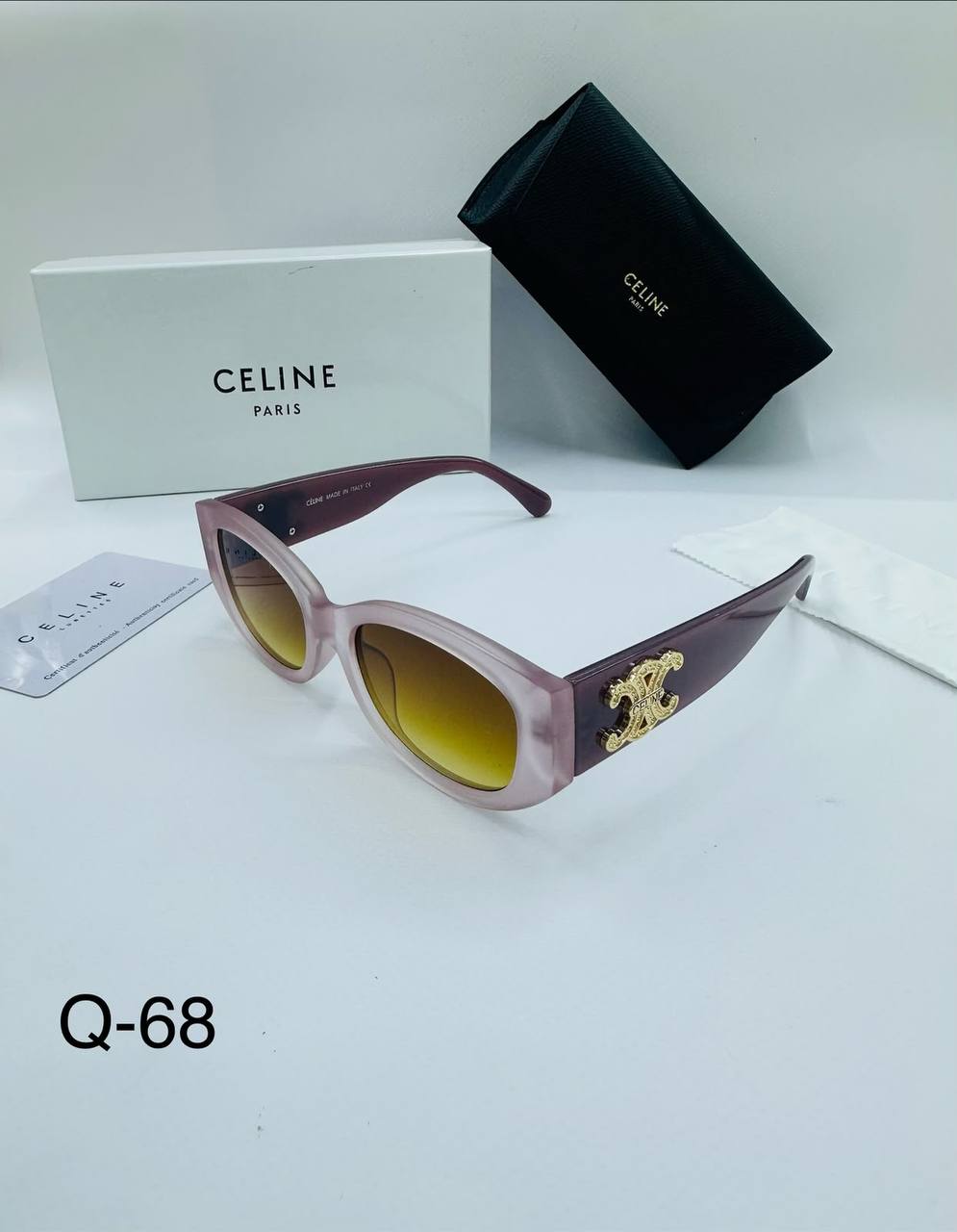 Sunglasses 🕶️*
New stock 💥
good quality 💯
Copy one 1️⃣ 
With master box 🗃️ 
50 dhs💛

Zain216
♥️♥️♥️