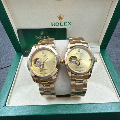 Rolex
Automatic 
105 dhs🪙🖤
Couple 190 dhs🪙🖤

Zain45
♥️♥️♥️