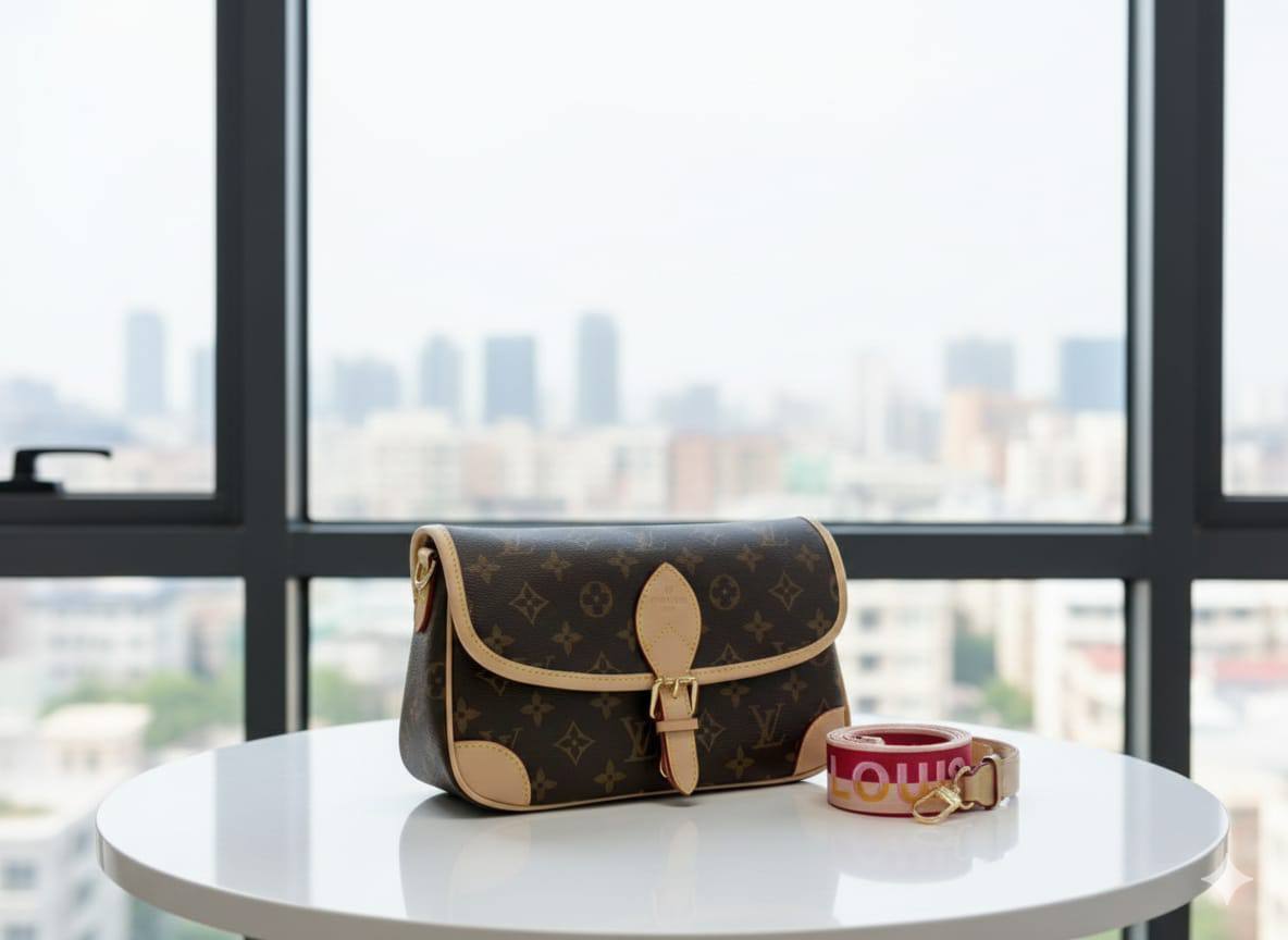 LV
ᴅɪᴀɴᴇ ᴍᴏɴᴏɢʀᴀᴍ
ɢᴀᴍᴏsᴀ ᴍᴀᴛᴇʀɪᴀʟ ɪɴsɪᴅᴇ
ɢᴏʟᴅ ʜᴀʀᴅᴡᴀʀᴇ
ᴡɪᴛʜ ʟᴏɴɢ sᴛʀᴀᴘ
sɪᴢᴇ: 24ᴄᴍ

ᴡɪᴛʜ BOX
🎁🎁🎁

105 dhs🪙🌺

Zain31
♥️♥️♥️