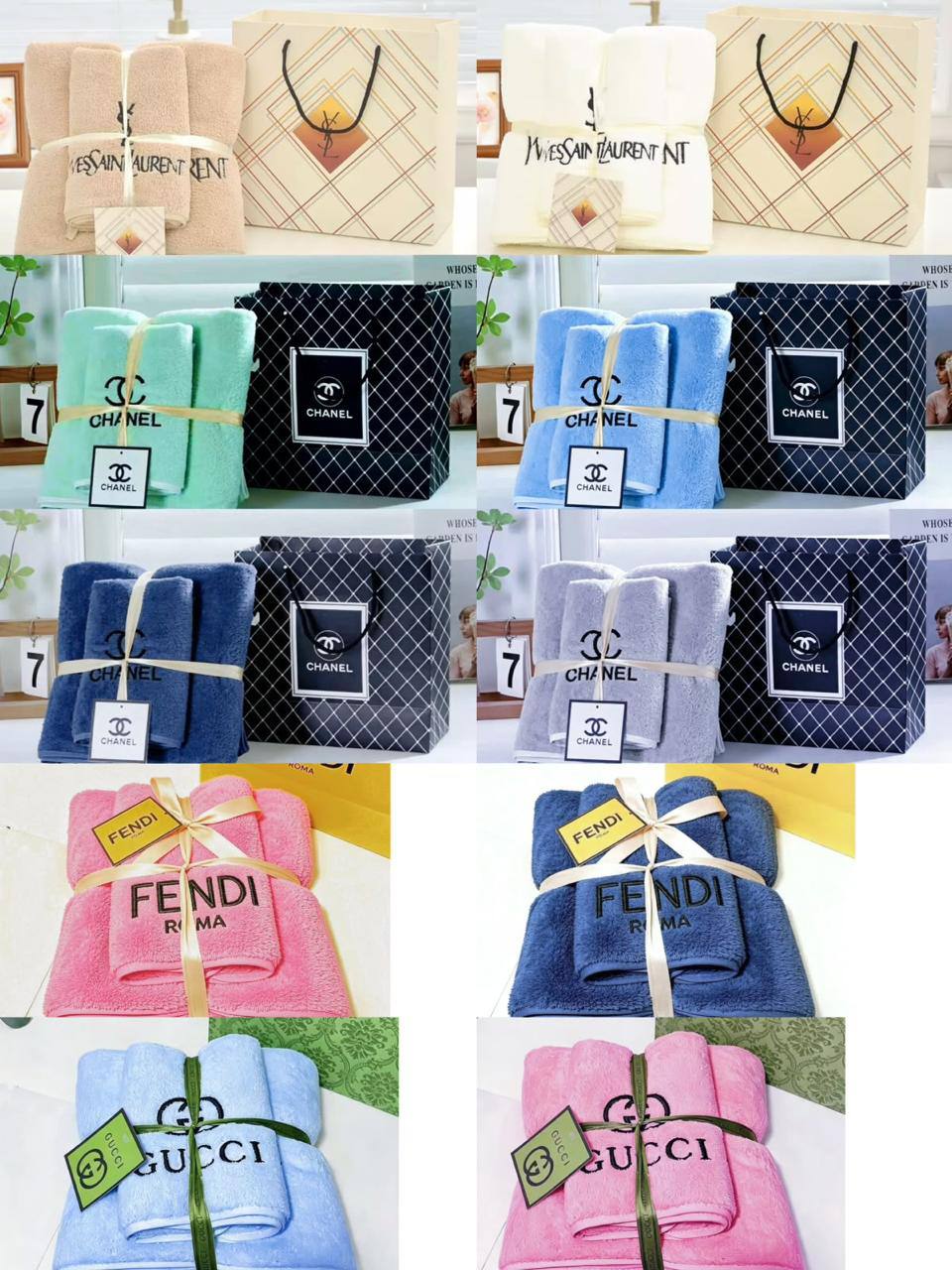 Towel new came good quality 
with paper bag 
45 dhs🇦🇪🇦🇪

Zain39
♥️♥️♥️