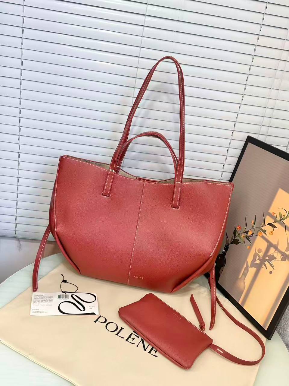 Polene
43cm 
130 dhs🇦🇪🇦🇪

Zain143
♥️♥️♥️